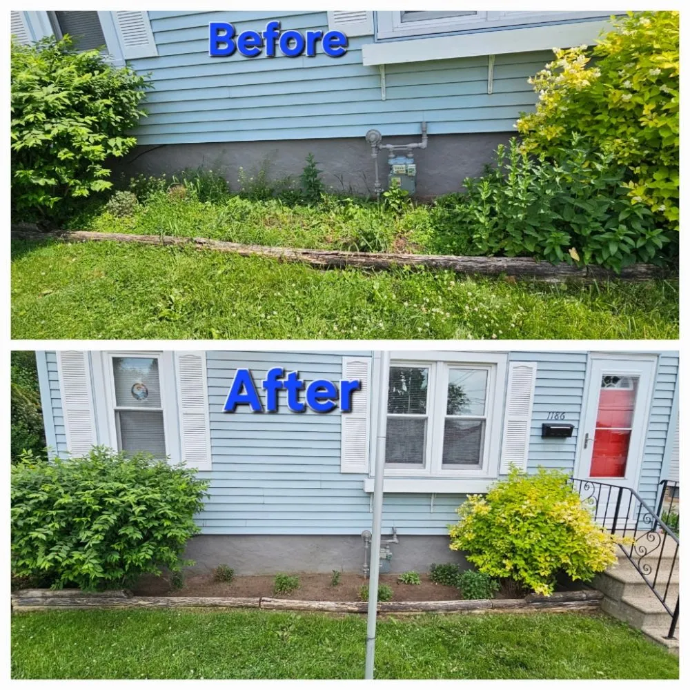 Professional lawn mowing service for year-round maintenance in Green Bay, WI by Lester’s Two Girls And A Guy