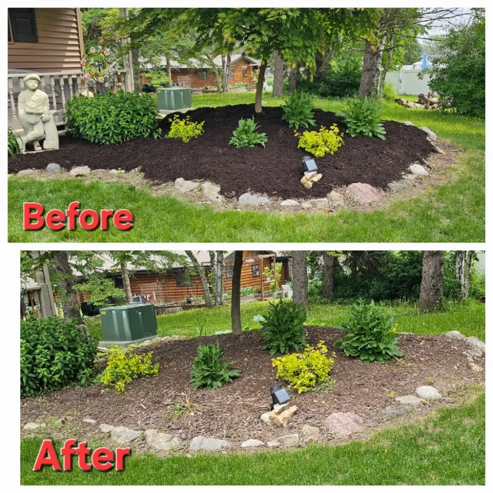 Reliable landscaping services for homes in Green Bay, WI by Lester’s Two Girls And A Guy