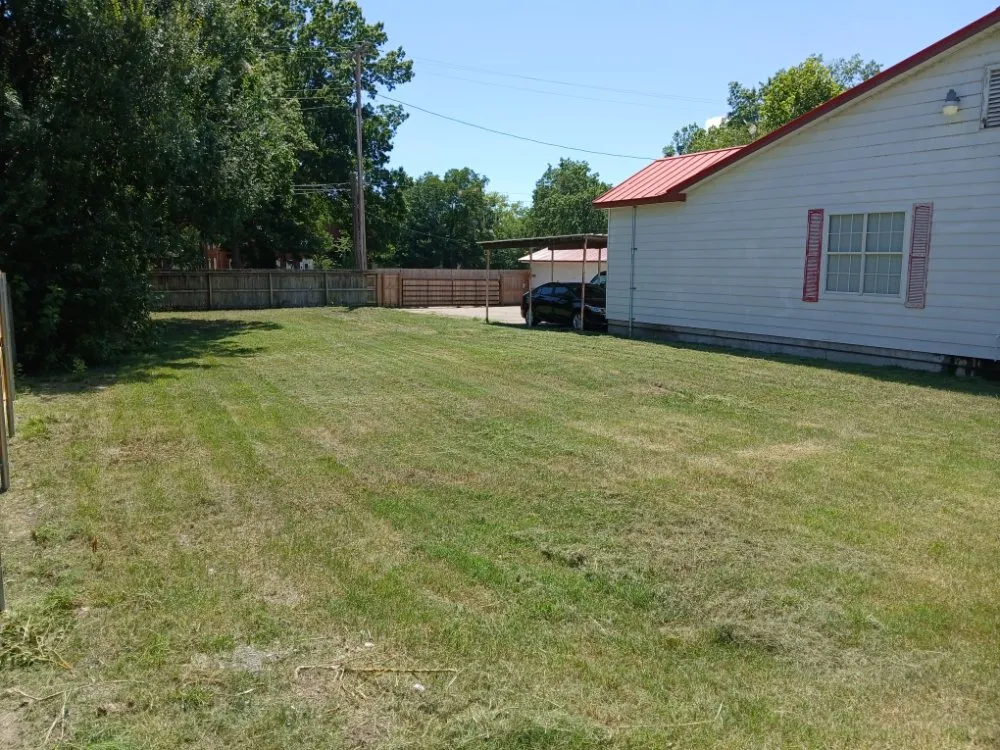 Professional yard cleanup service for outdoor upgrades in Muskogee, OK by Let There Be Lawn