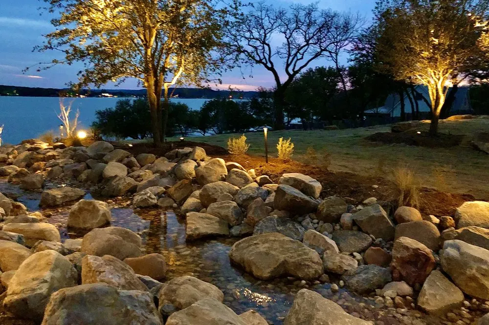 Expert landscape design for residential properties in Graford, TX by Let Us Do It Landscaping