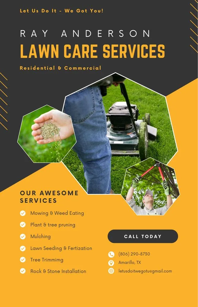 Reliable landscape installation experts serving Amarillo, TX - Let Us Do It We Got U