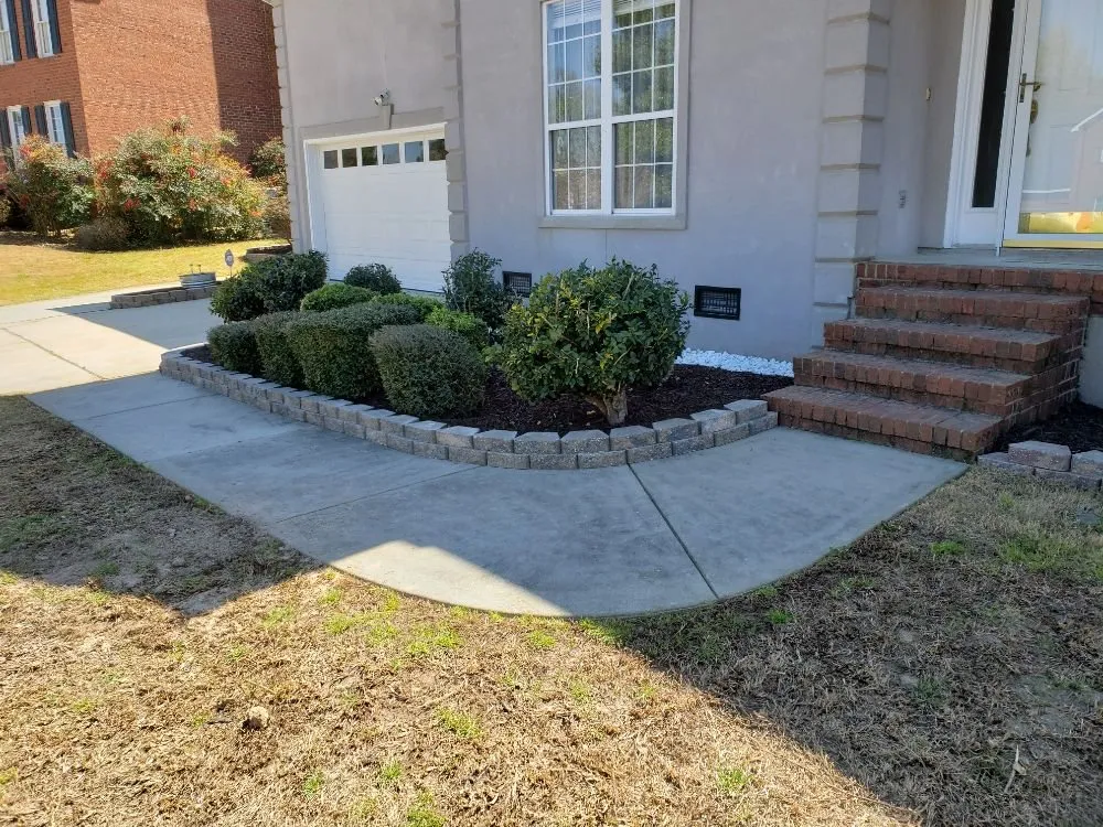 Custom outdoor landscaping in Augusta, GA by Let Us Give You a Hand Landscaping