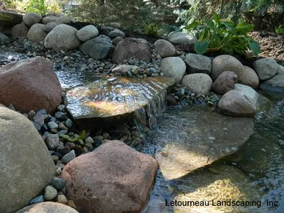 Affordable outdoor landscaping with custom design in White Bear Township, MN by Letourneau Landscaping
