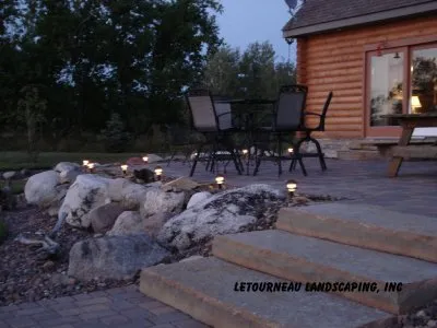 Trusted lawn mowing service for homes in White Bear Township, MN by Letourneau Landscaping