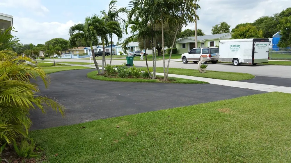 Custom landscape design in Homestead, FL by Let's Get it done Landscaping