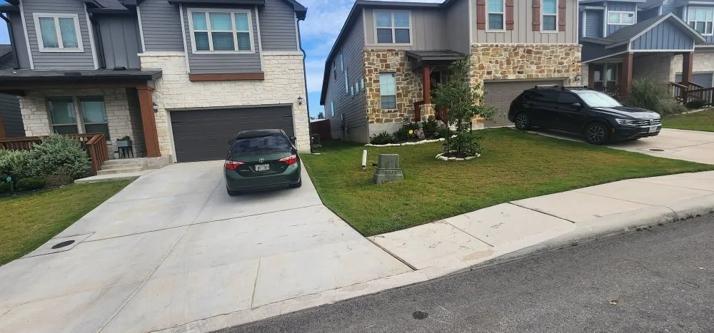 Local residential landscaping for residential properties in Saint Hedwig, TX by Let's Get It Lawncare Services
