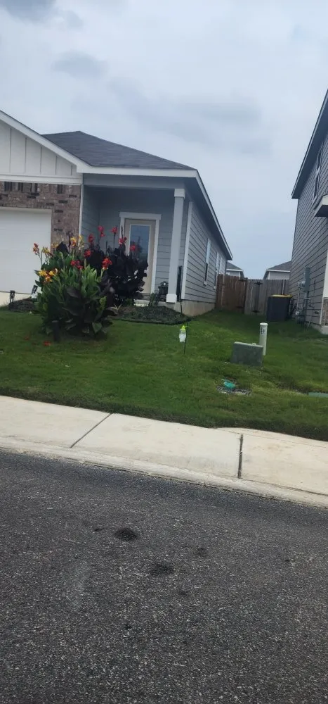 Custom landscaping services for residential properties across Saint Hedwig, TX - Let's Get It Lawncare Services