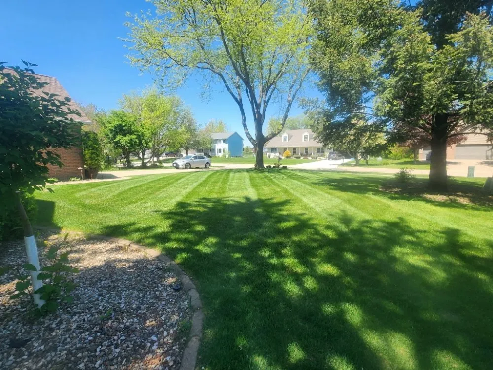 Custom garden landscaping for beautiful yards across Cedar Rapids, IA - Letsch Lawn & Landscape