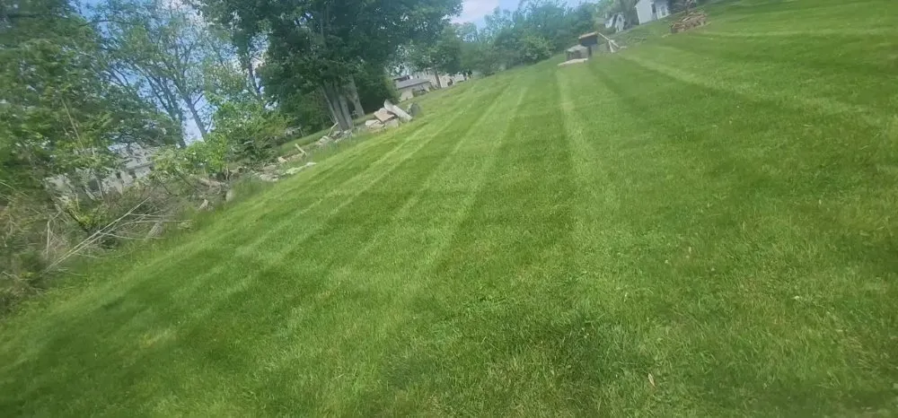 Custom landscape installation in Cedar Rapids, IA - Letsch Lawn & Landscape