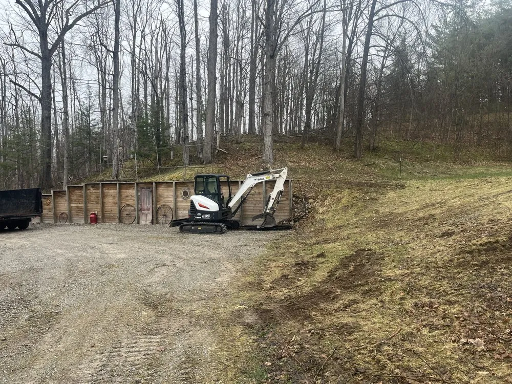 Professional yard maintenance in Atlanta, MI by Letts C Excavating