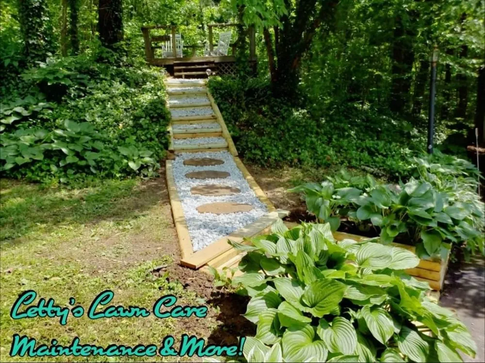Local outdoor landscaping for residential properties in Candler, NC by Letty's Lawn Care Maintenance & More