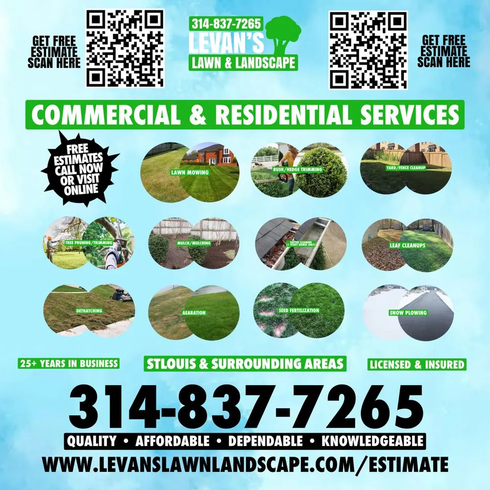 Reliable outdoor landscaping experts serving Florissant, MO - Levan's Lawn & Landscape
