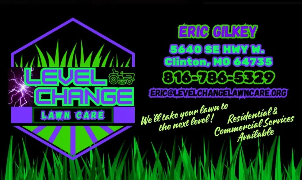 Trusted yard maintenance experts serving Clinton, MO - Level Change Lawn Care