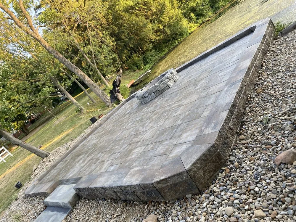 Local yard cleanup service for year-round maintenance in Canton, OH by Level Up Landscape & Hardscape