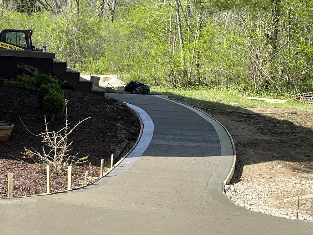 Professional landscape design with custom design across Canton, OH - Level Up Landscape & Hardscape