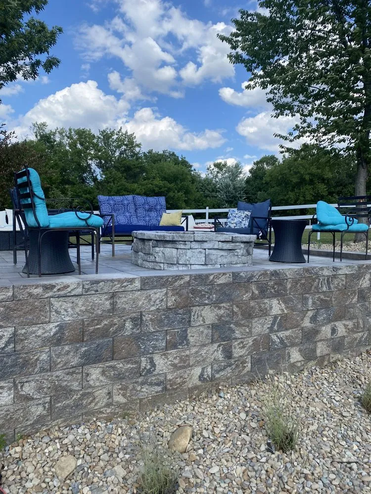 Affordable garden landscaping with custom design in Canton, OH by Level Up Landscape & Hardscape