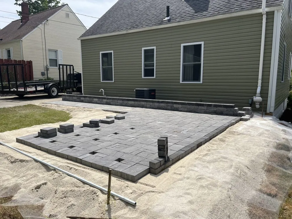 Affordable lawn care service for residential properties in Canton, OH by Level Up Landscape & Hardscape