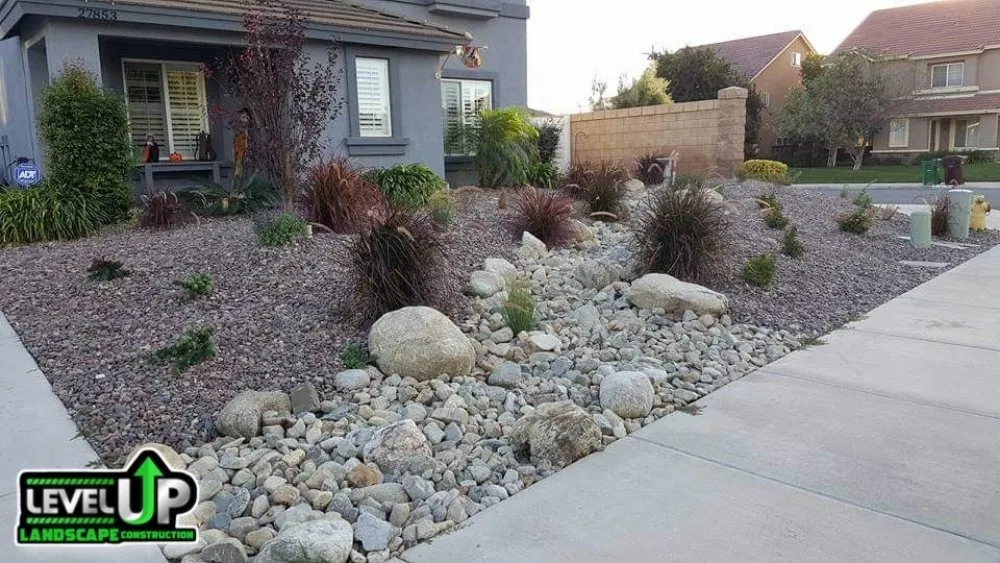 Top-rated residential landscaping in Canyon Lake, CA by Level Up Landscape Construction