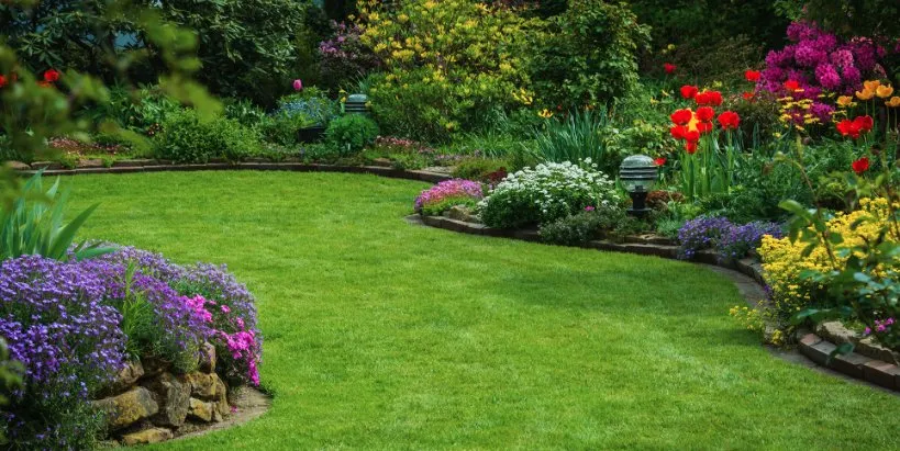 Expert garden landscaping in Cullman, AL by Leveled Up Excavation