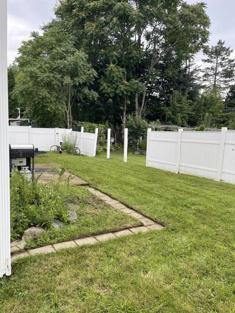 Professional landscape installation in Chelmsford, MA by Levesque Property Management