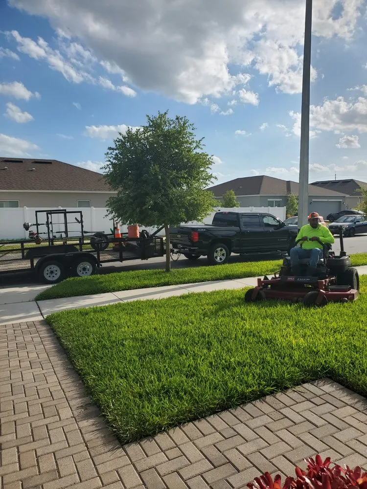 Custom landscaping services for residential properties across Kissimmee, FL - Levi L