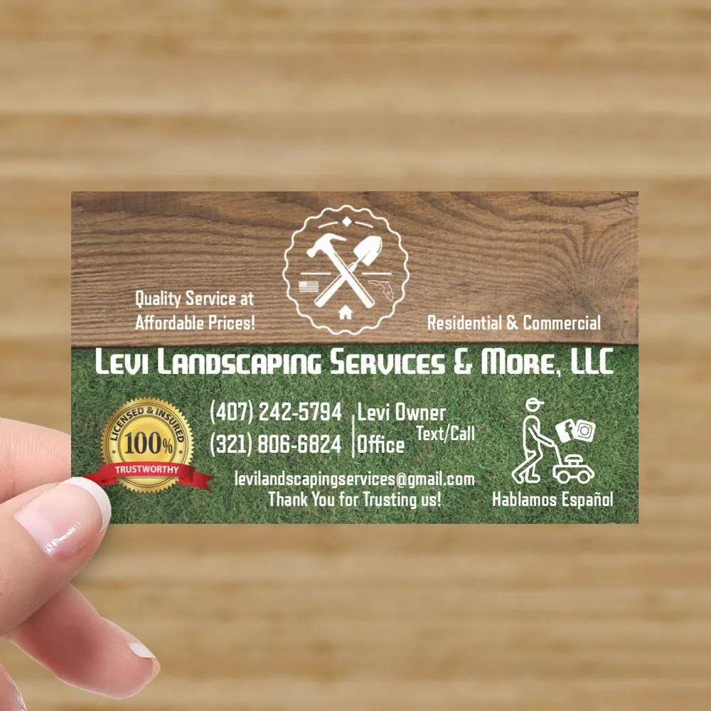 Trusted landscape design near you across Kissimmee, FL - Levi L