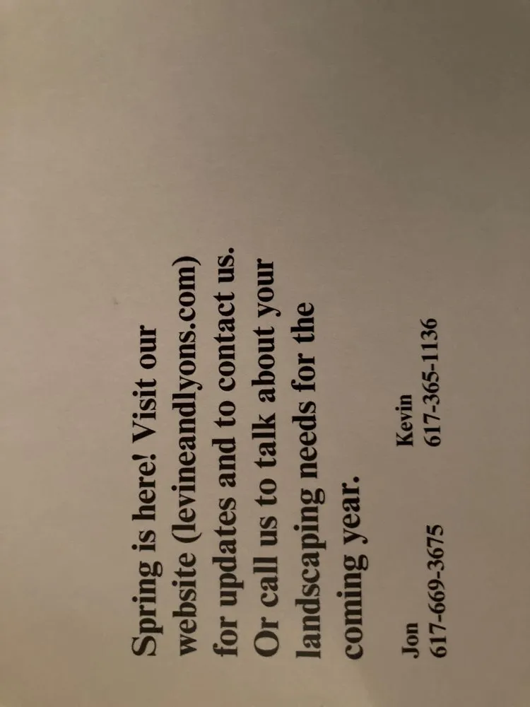 Top-rated yard cleanup service with custom design across Boston, MA - Levine & Lyons Landscaping