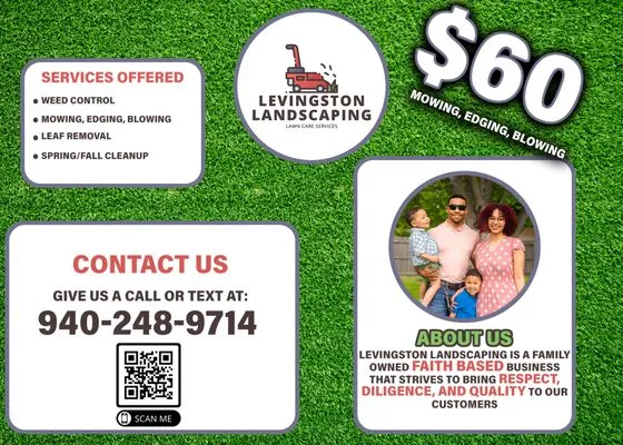 Levingston Landscaping Logo
