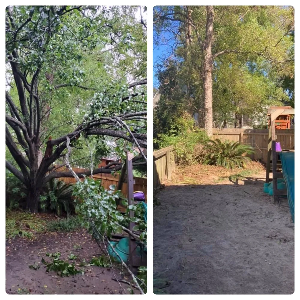 Local garden landscaping in Moncks Corner, SC by Levi’s Timber to Remember