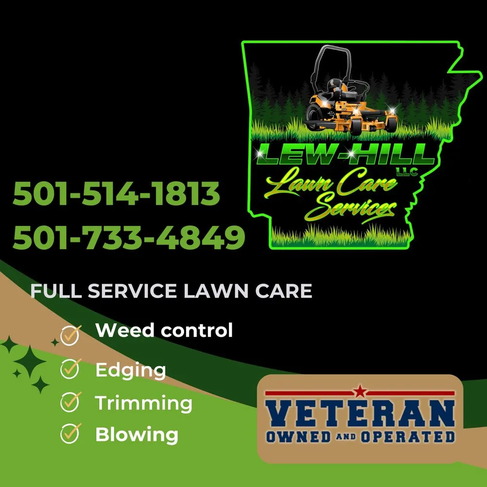 Trusted outdoor landscaping experts serving Russellville, AR - Lew Hill Lawncare Services
