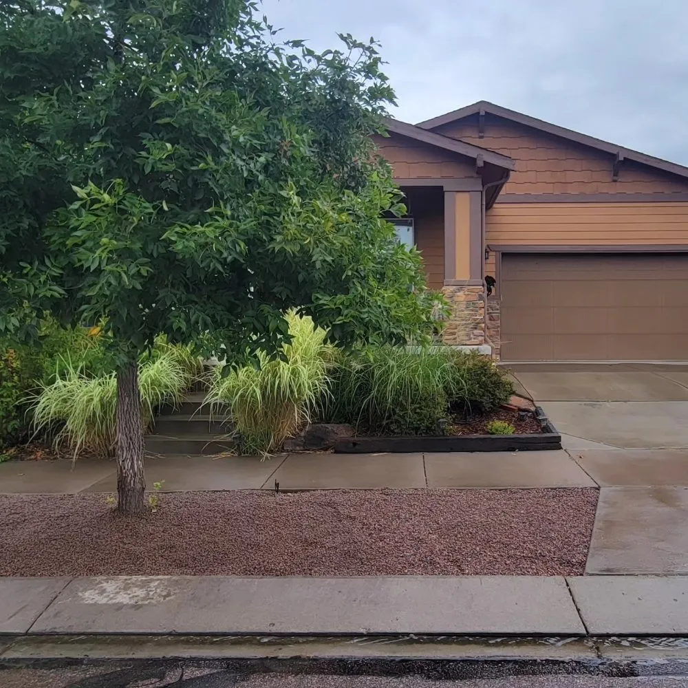 Expert outdoor landscaping with custom design in Monument, CO by Lewallen's Outdoor Service