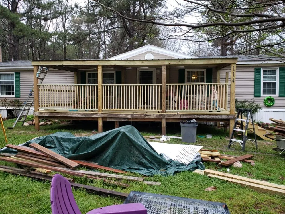 Professional landscape installation in Ridge Spring, SC by Lewis landscaping and tree care