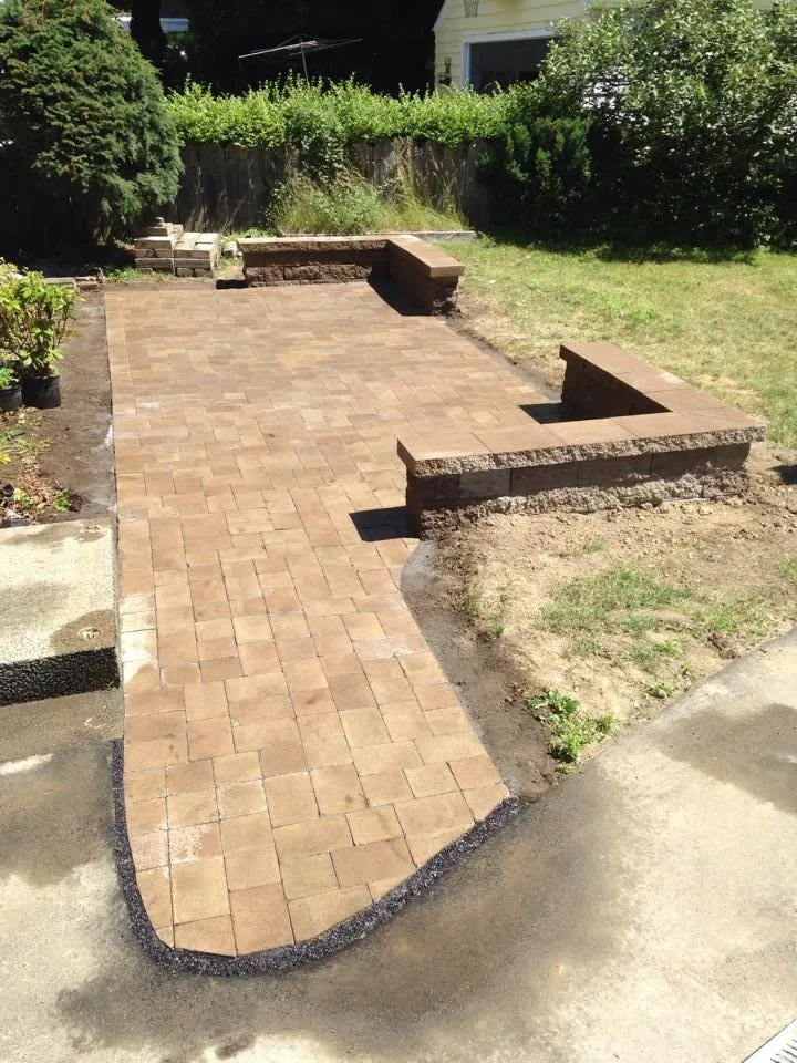 Affordable landscape installation near you in Wynantskill, NY by Lewis Lawn Care & Masonry
