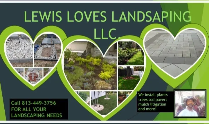Top-rated residential landscaping with custom design in Tampa, FL by Lewis Loves Landscaping