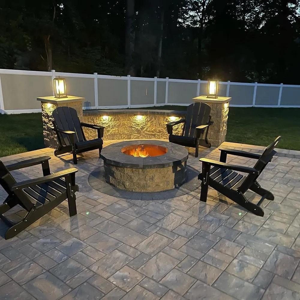 Custom residential landscaping in North Plainfield, NJ by Lewis Natural Landscapes