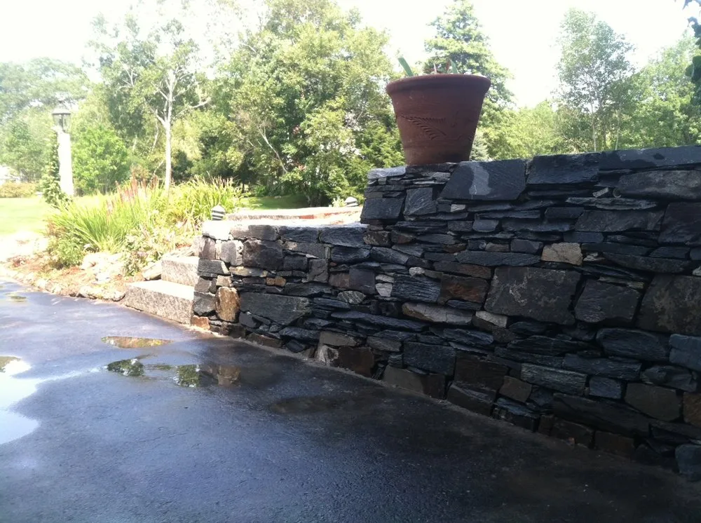 Custom garden landscaping for outdoor upgrades in Auburn, ME by Lewiston Auburn Landscapes