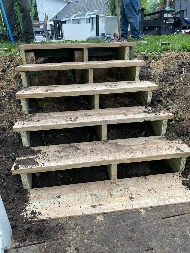 Custom landscape design for residential properties across Grand Haven, MI - Lew’s Outdoor Services