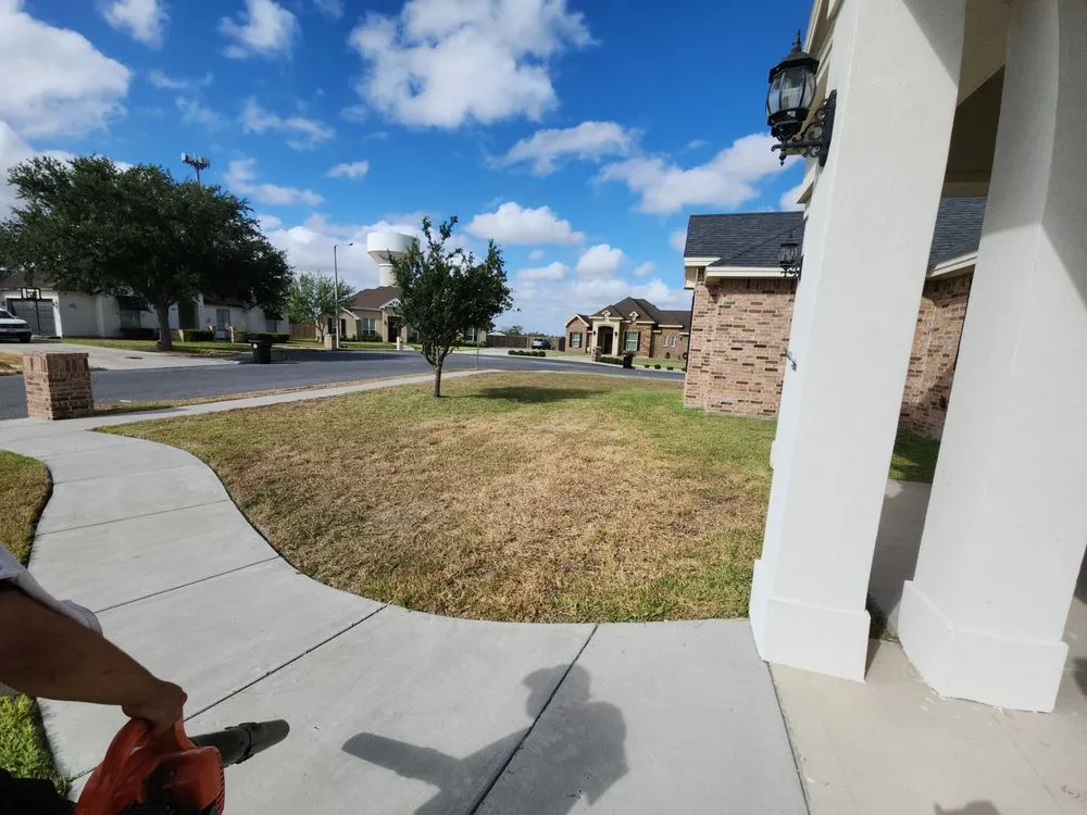 Professional lawn mowing service near you in McAllen, TX by Lex & Mj's Services