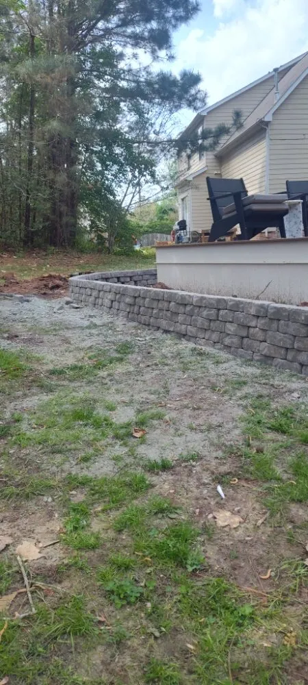 Professional garden landscaping in Burlington, NC by Leyland Landscaping