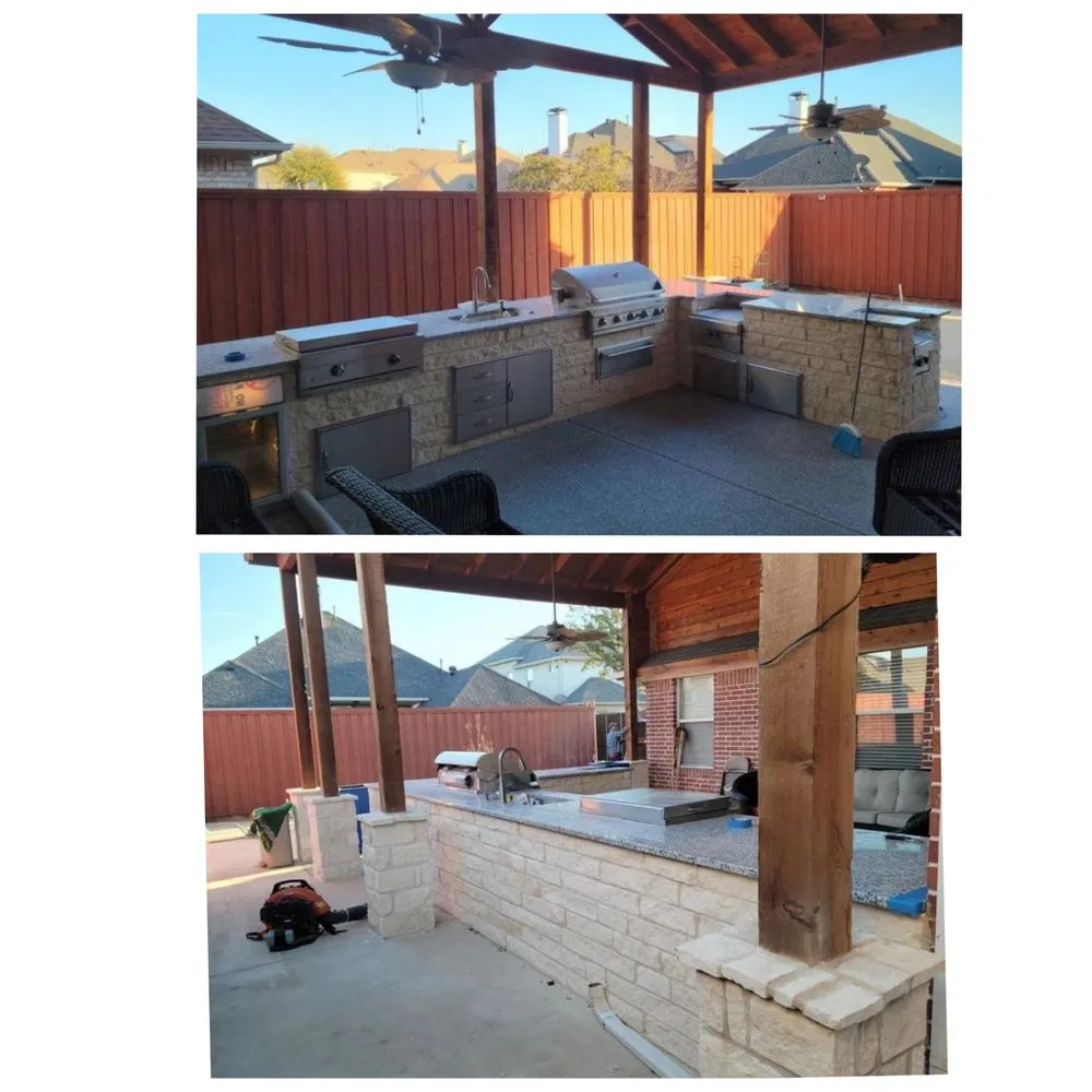 Custom yard cleanup service in Dallas, TX by Leyva Contractors