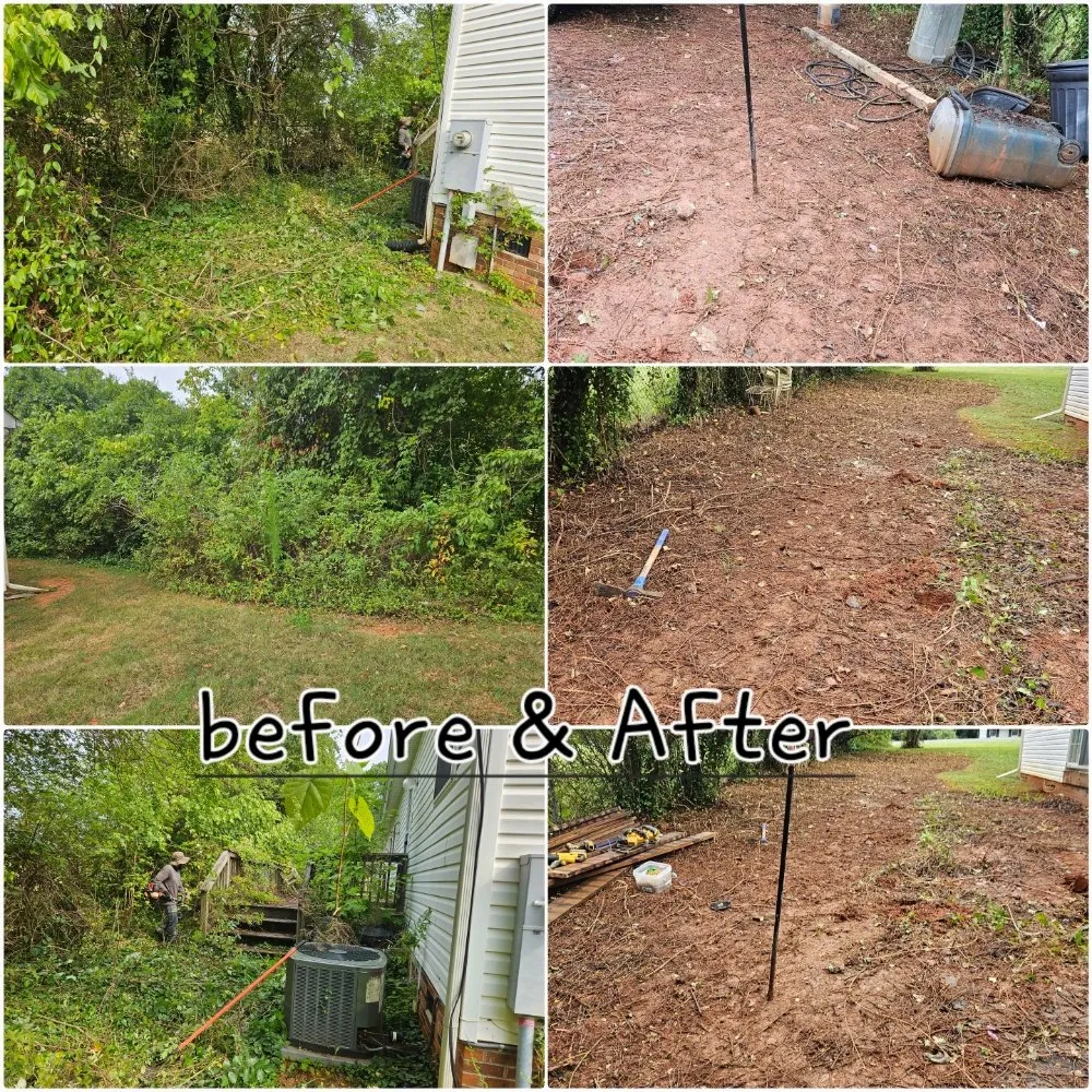 Custom garden landscaping in Winston-Salem, NC by Lezamas Landscaping & Lawncare