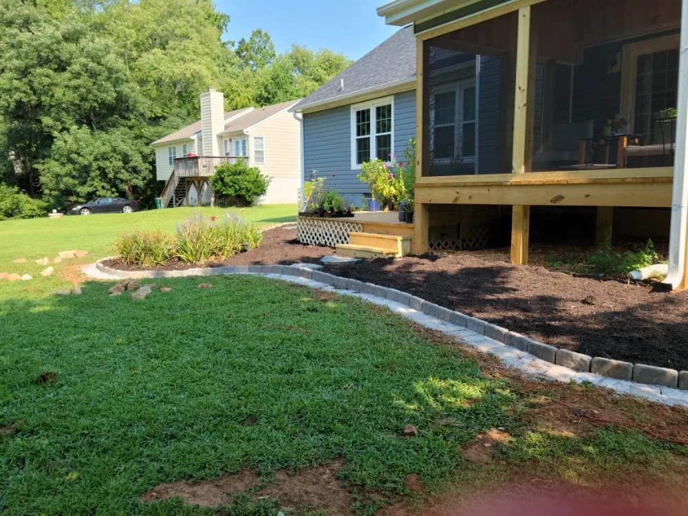 Custom garden landscaping in Winston-Salem, NC - Lezamas Landscaping & Lawncare