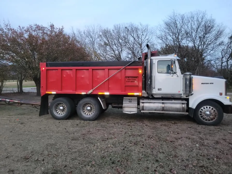 Reliable landscape installation in Tom Bean, TX by L&F Gravel