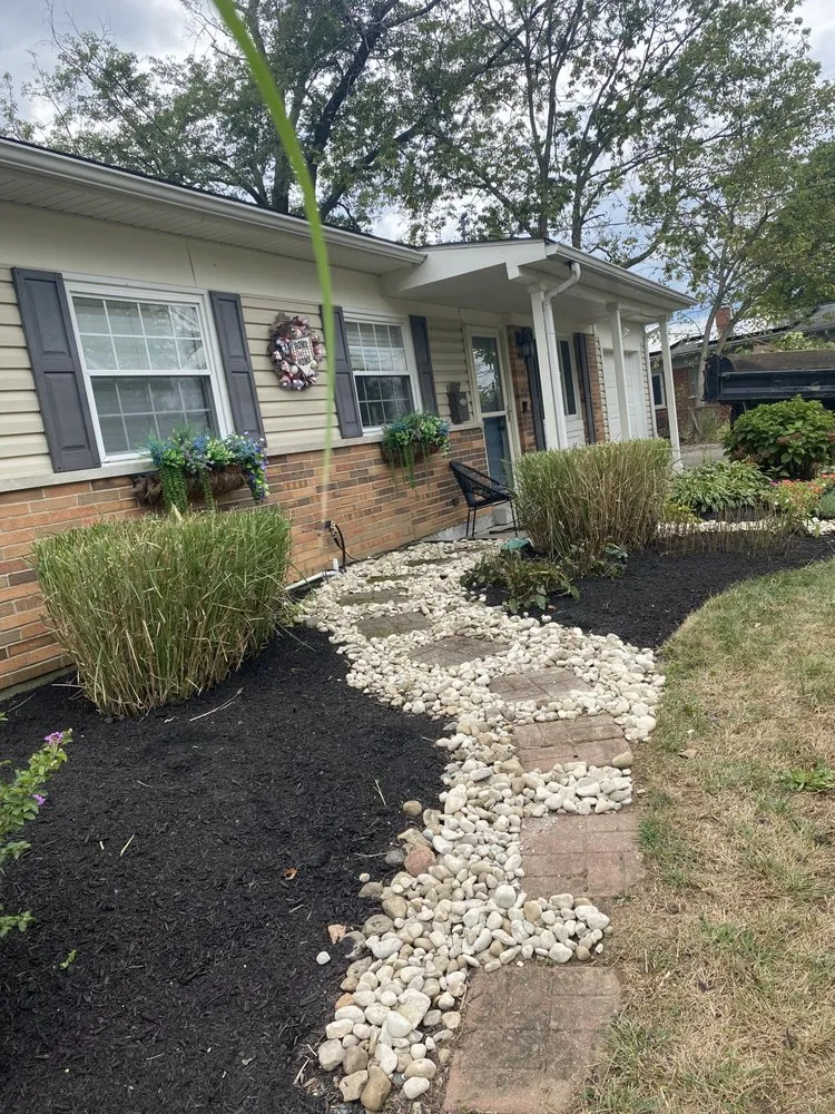 Local landscape installation for homes in Cincinnati, OH by L&F Landscaping