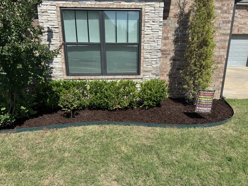 Custom yard maintenance for homes in Tulsa, OK by LFE Landscaping & Junk Removal