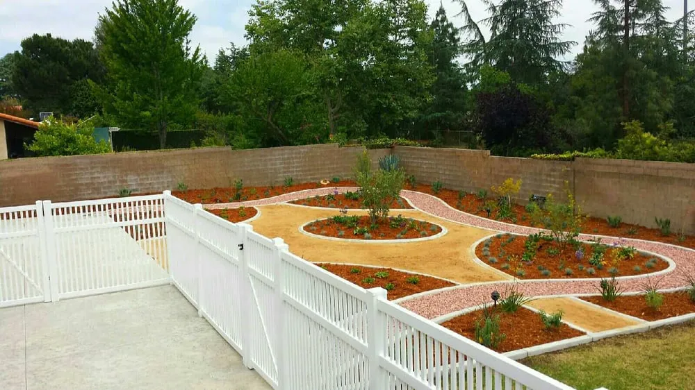 Local lawn mowing service with custom design in Bloomington, CA by LFR Landscape