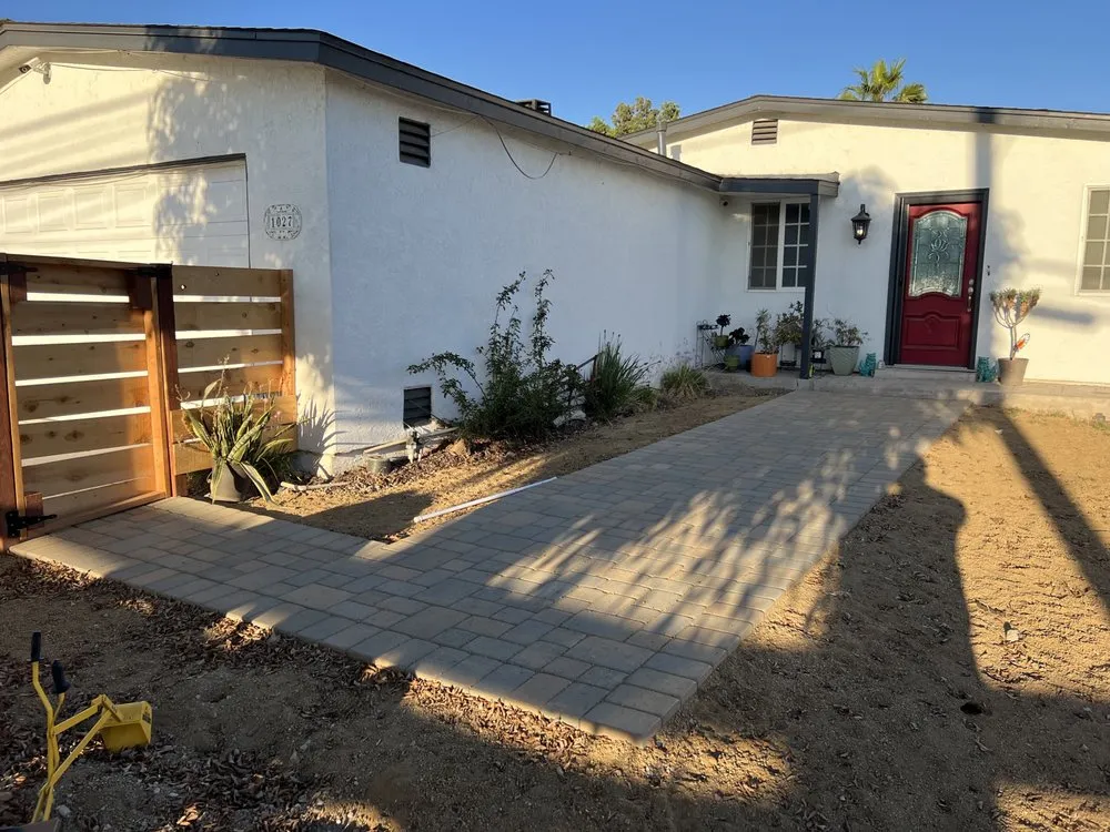 Professional outdoor landscaping with custom design in Valley Center, CA by LG Construction & Design