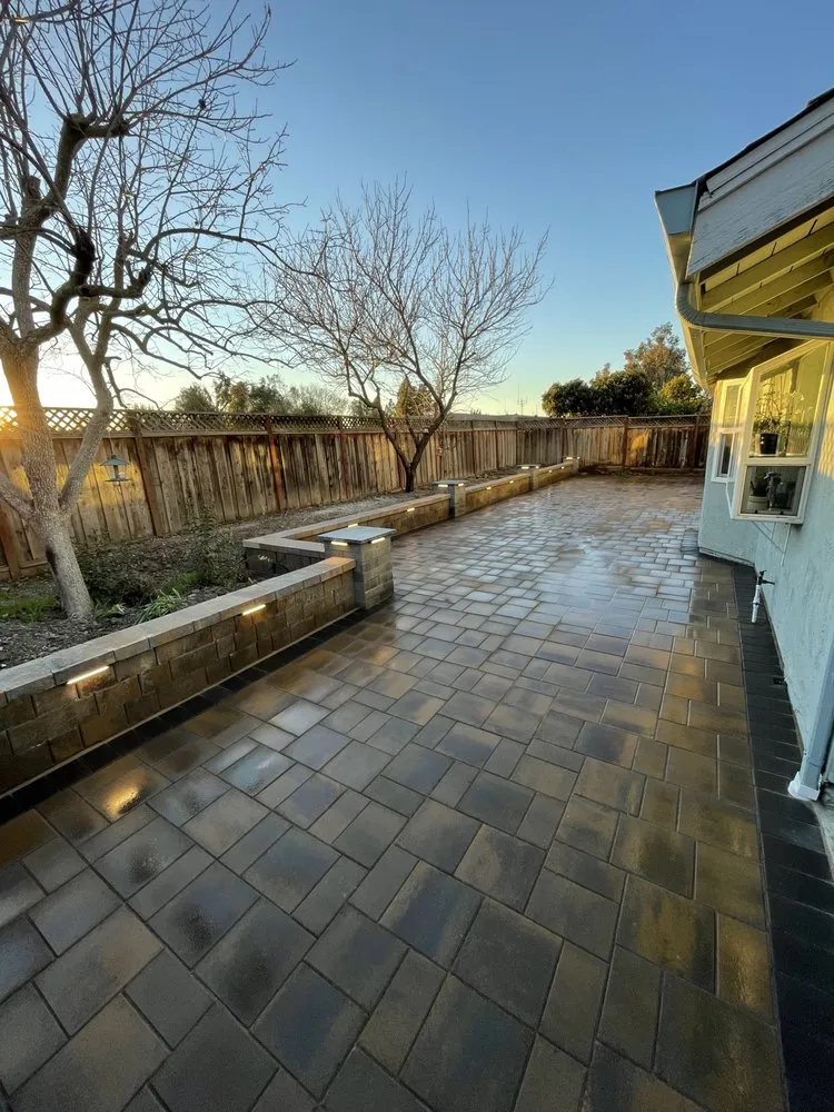 Custom landscape design for outdoor upgrades across San Jose, CA - LG high pavers