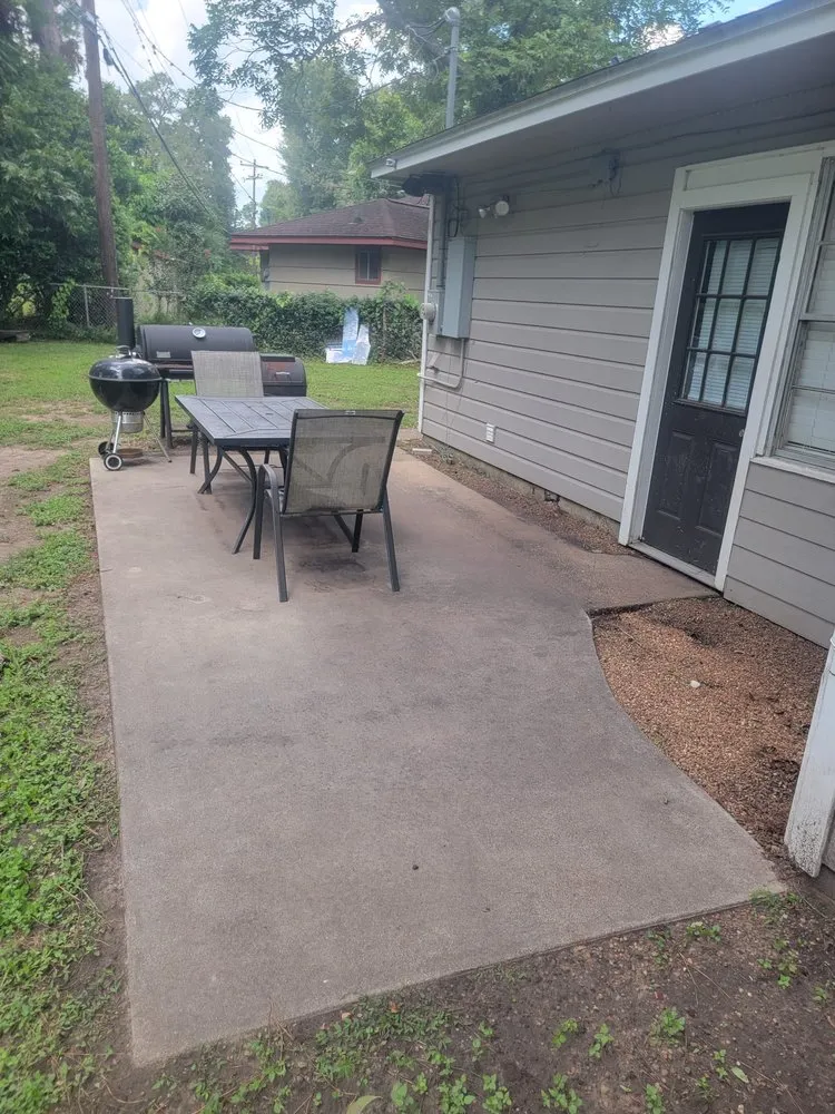Custom outdoor landscaping for outdoor upgrades in Angleton, TX by L&G Mowing Service