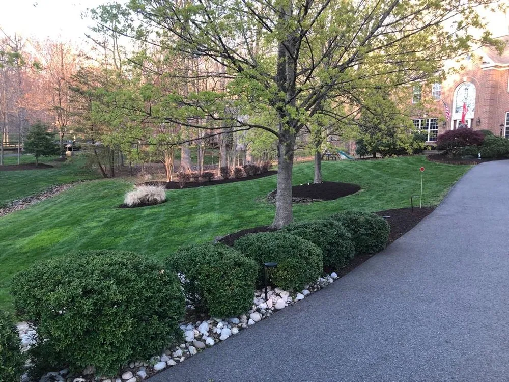 Expert outdoor landscaping for year-round maintenance across Woodbridge, VA - LG Painting & Lawn Services